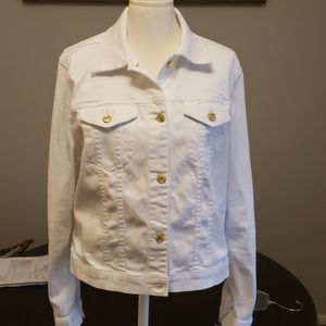 White Jean Jacket